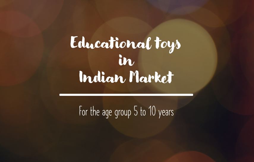 Educational toys available in India